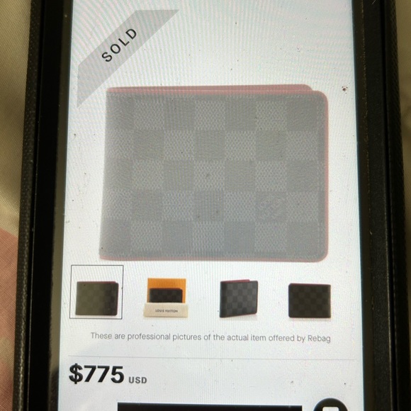 🖤LIMITED EDITION LV Damier Graphtie men’s bifold wallet - Picture 17 of 17